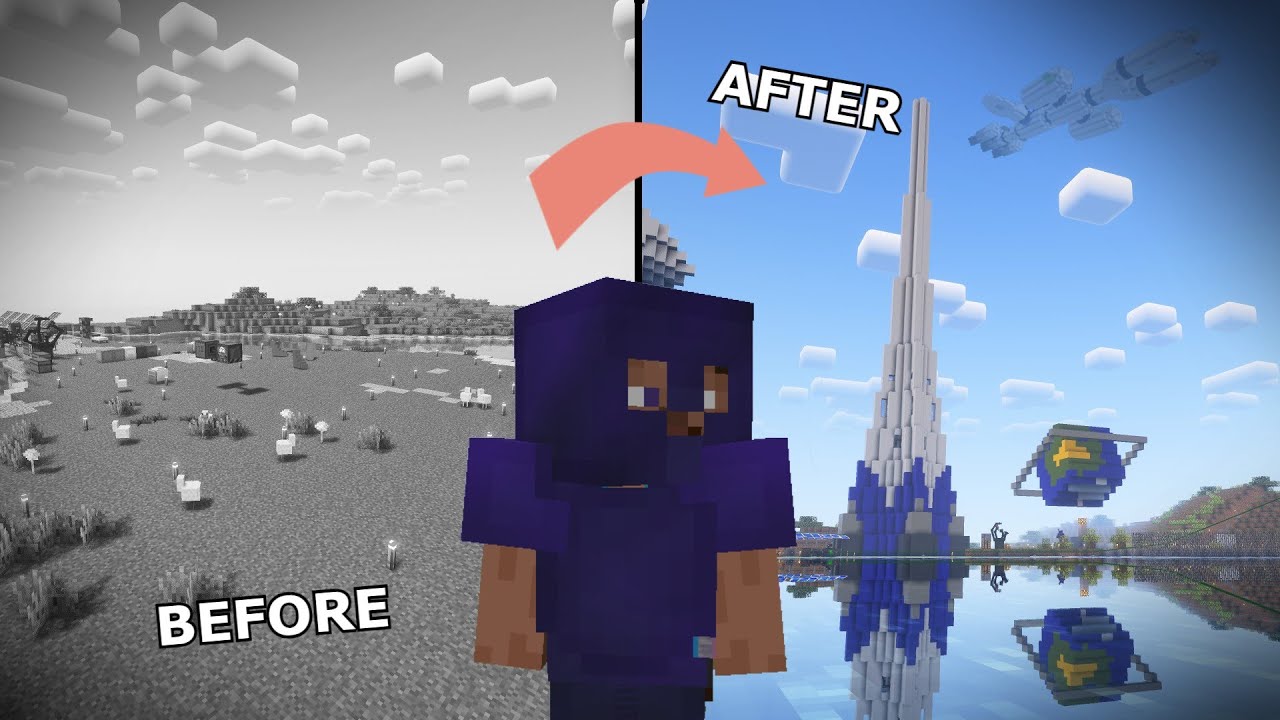 THIS is HOW I upgraded my Minecraft Survival world!