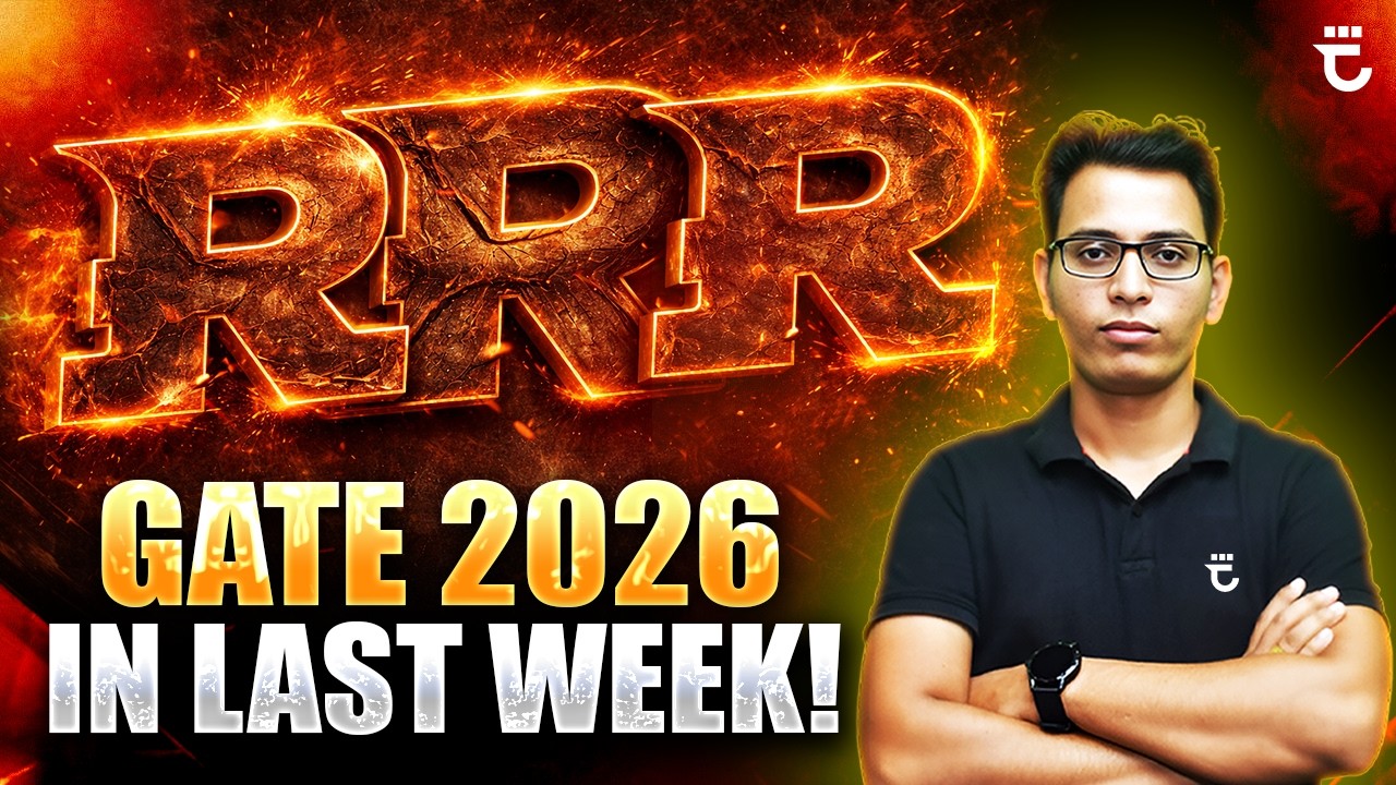 RRR - (Revise, Rehearse, & Rage) GATE 2026 In Last Week | Sumit Prajapati | #FMIH