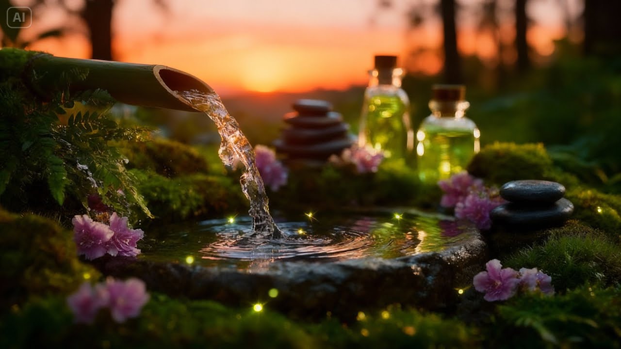 Soothing Relaxing Music for Insomnia 🌿 Water Sounds & Deep Rest