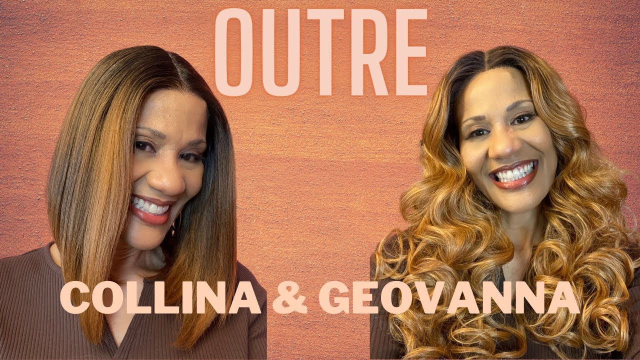 *NEW* OUTRE SLEEKLAY GEOVANNA AND LACE FRONT DELUXE COLLINA
