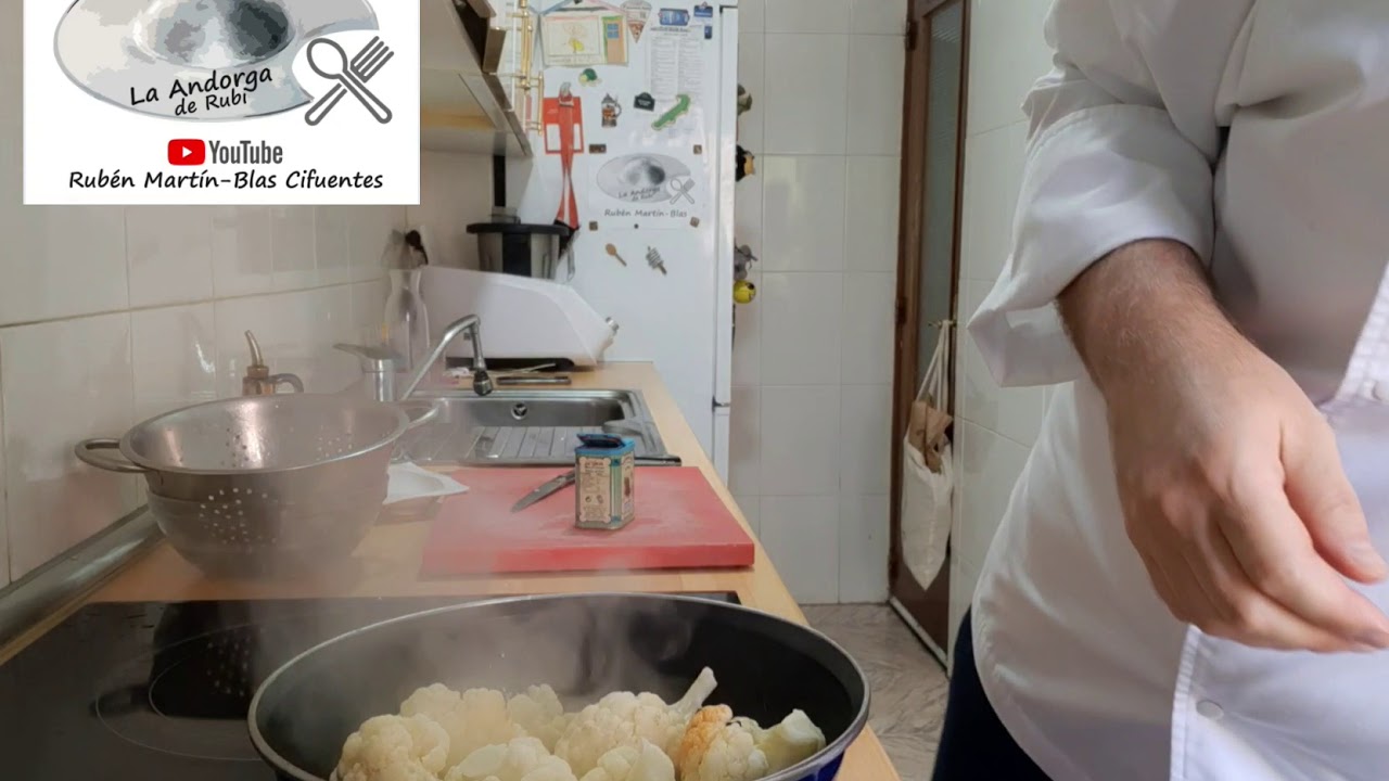 COLIFLOR REHOGADA CON AJO Y PIMENTÓN DE LA VERA (LA DALIA)