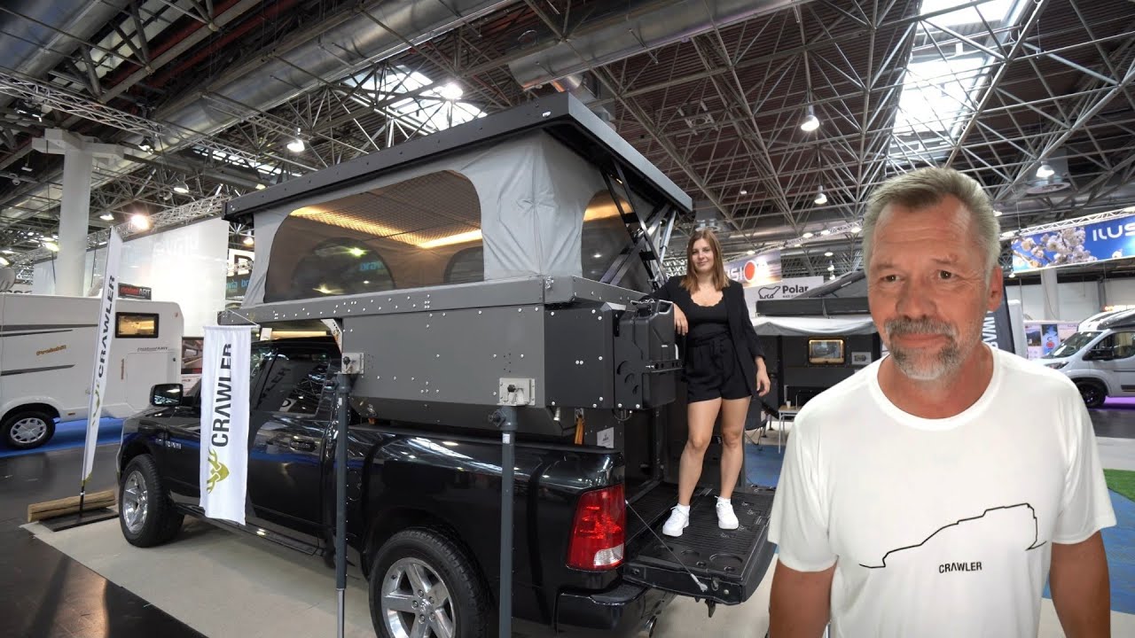 MIT INDOOR DUSCHE! Janosch und das Crawler Anka 300 Wohnmobil 2023! Roomtour im Raum-Monster!