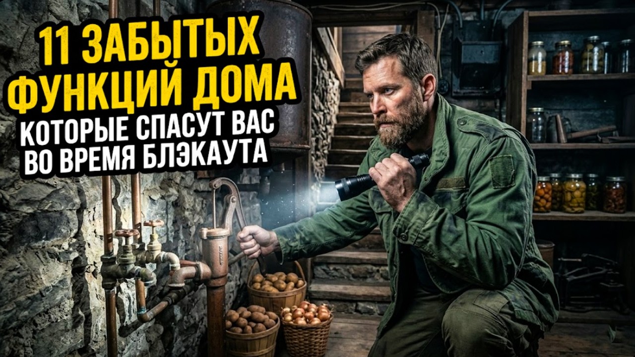 Ваш дом скрывает суперсилу: 11 забытых вещей, которые спасут вас в полный блэкаут.