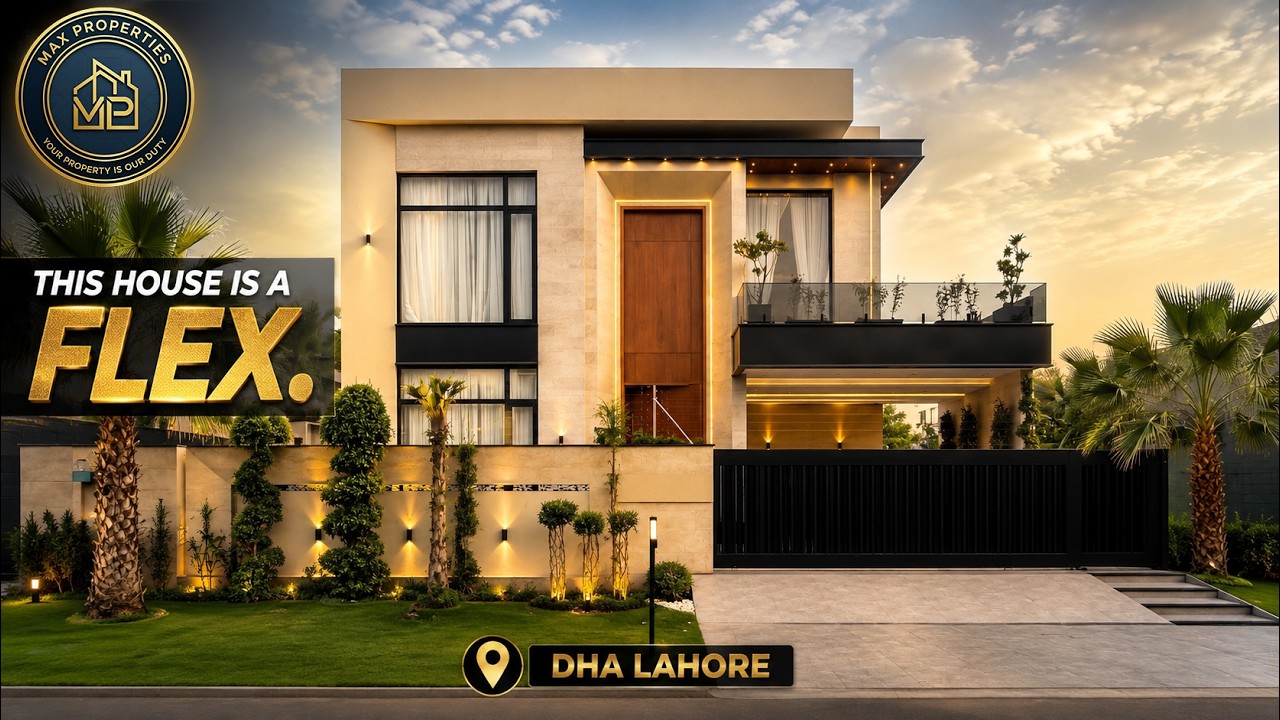 This 1 Kanal House in DHA Lahore Is on Another Level! | Fully Furnished & Solar Powered