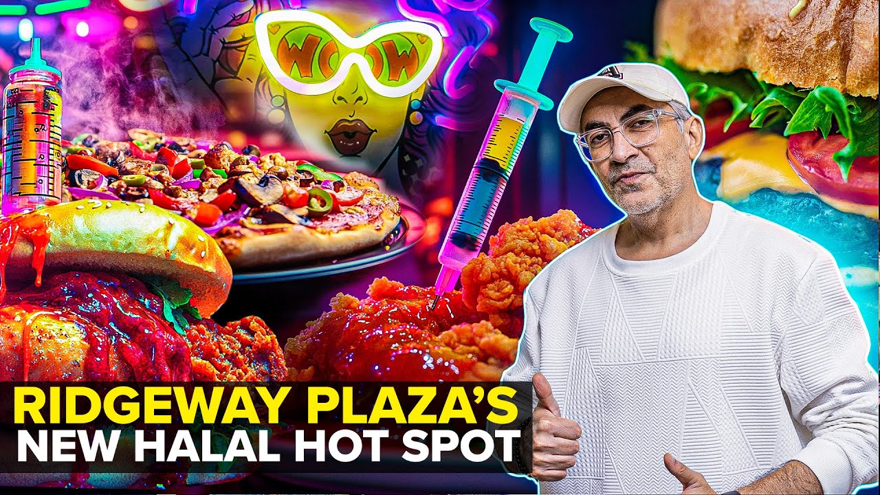 BEST Broast Chicken Ridgeway Plaza Mississauga | Canada Vlogs | Hotspot Cafe | Street Food CA 🇨🇦