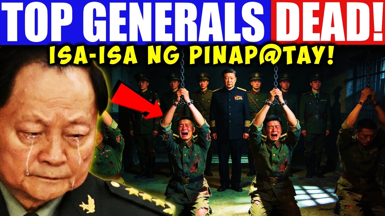 TOP GENERALS! Xi Jinping Isa-isa ng Pinap@tay ang Kanyang Mga Generals! Bakit Kaya?