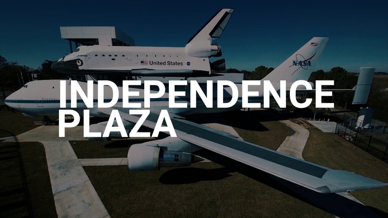 Explore Independence Plaza at Space Center Houston