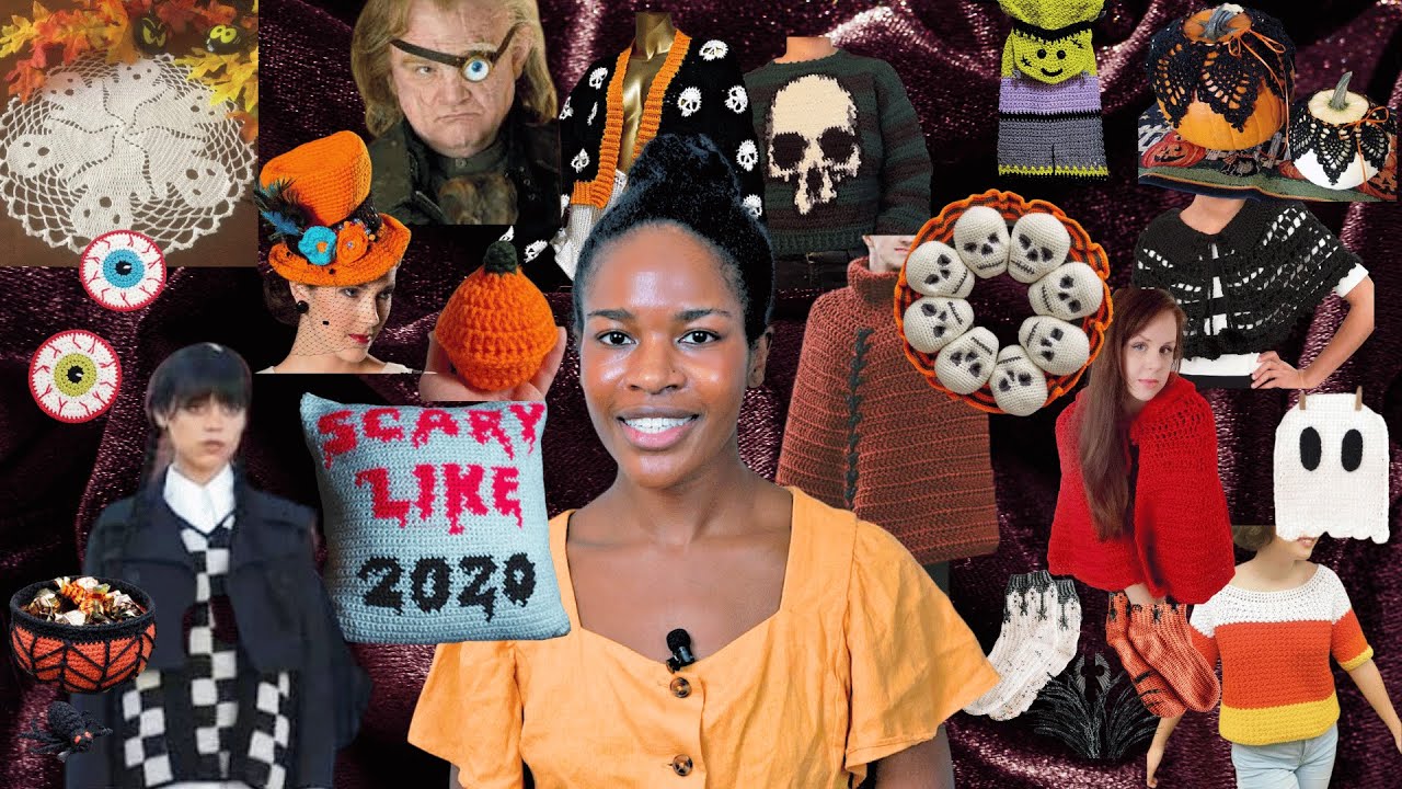 50 Halloween FREE Crochet Patterns to make for Spooky Season 🎃👻