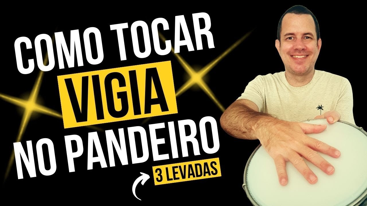 Como Tocar VIGIA no PANDEIRO - Jesse Alcântara e Sara Evelyn | ANDRÉ PASSOS 