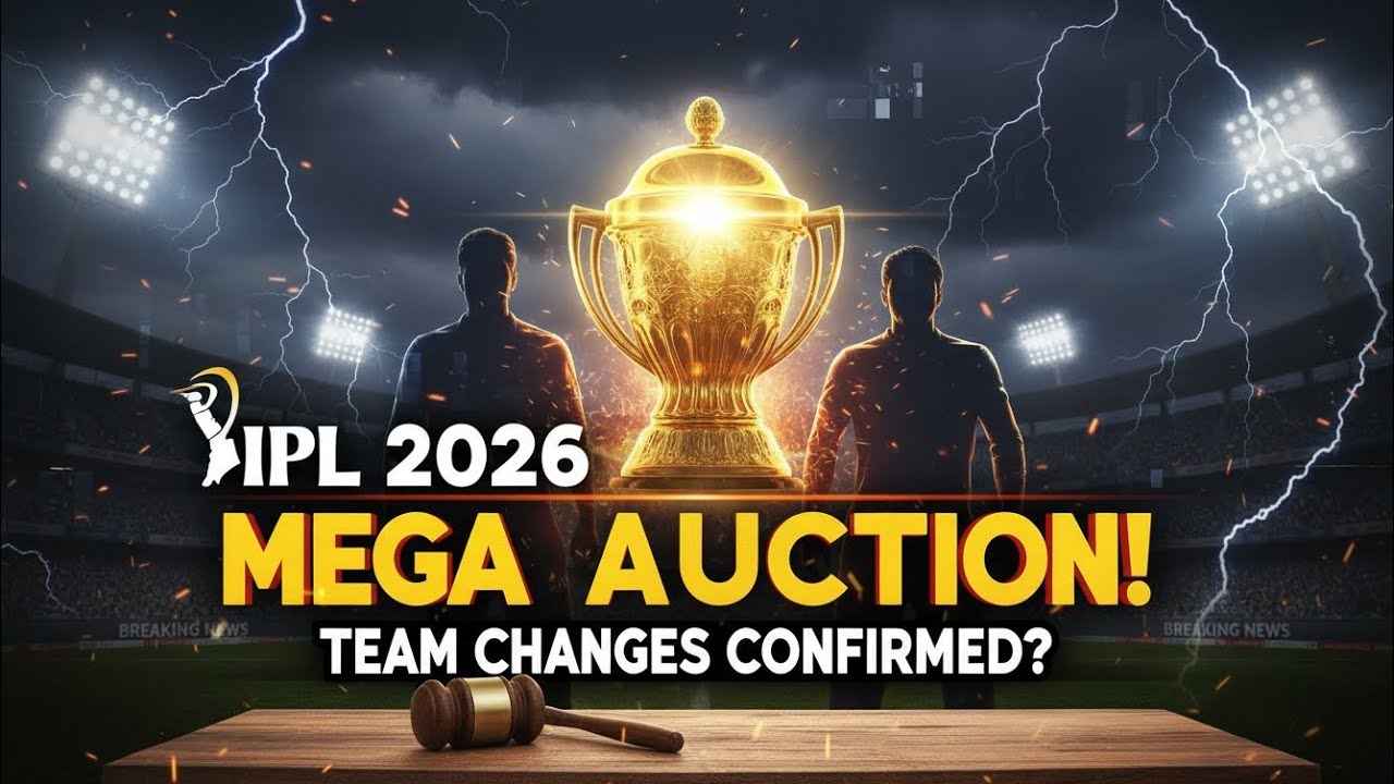 🔥 आईपीएल 2026 के बड़े बदलाव! कौन सी टीम हुई सबसे मजबूत? 💪 #cricket #ipl #news 