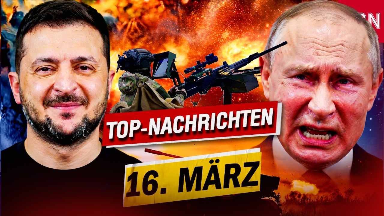 16. März! UKRAINE HOLT DONBAS ZURÜCK! RUSSLANDS OFFENSIVE IST VORBEI — PUTIN VERLIERT DIE KONTROLLE!
