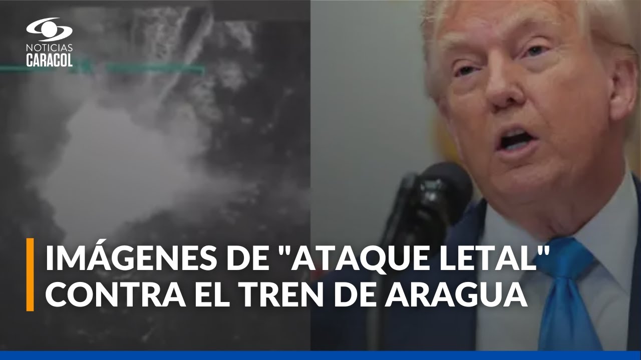 Así fue el ataque de EE.UU. contra barco con drogas del Tren de Aragua: 11 narcoterroristas murieron