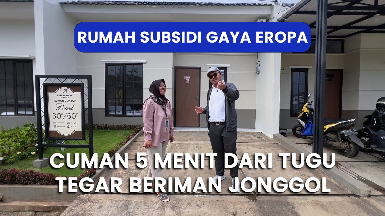 Desain Rumah Ini Kecenya Kebangetan!!!✨ EPS. PURI HARMONI JONGGOL