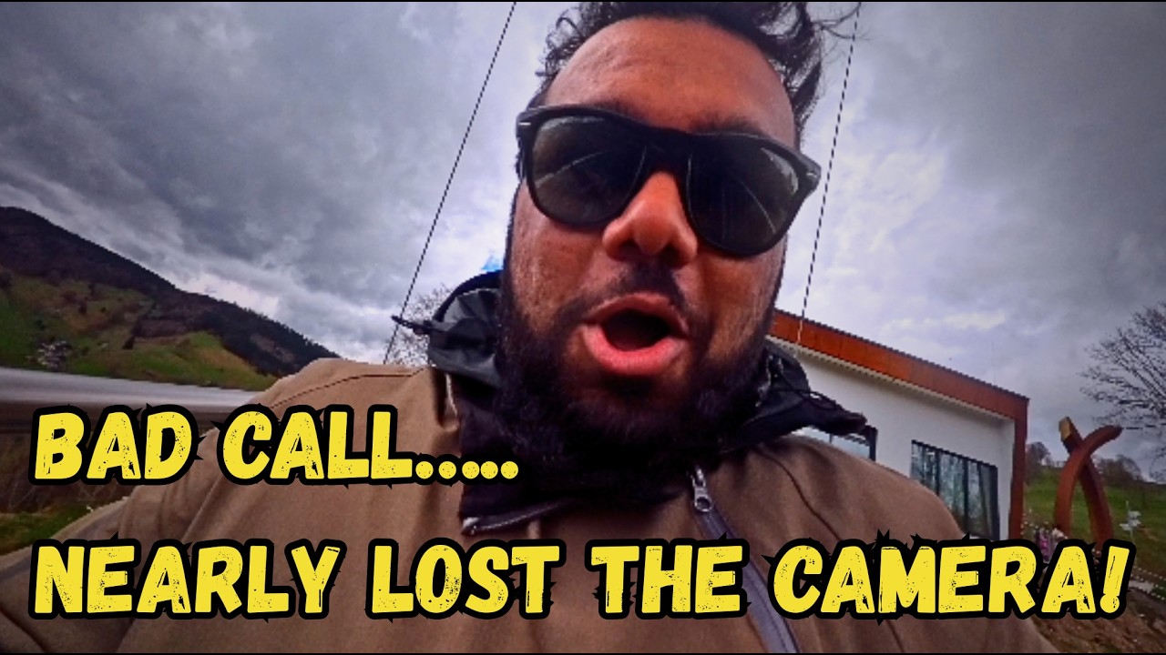 Motorcycle Theft in France, LOST in Switzerland, my Camera nearly FELL & Riding in extreme Weather!