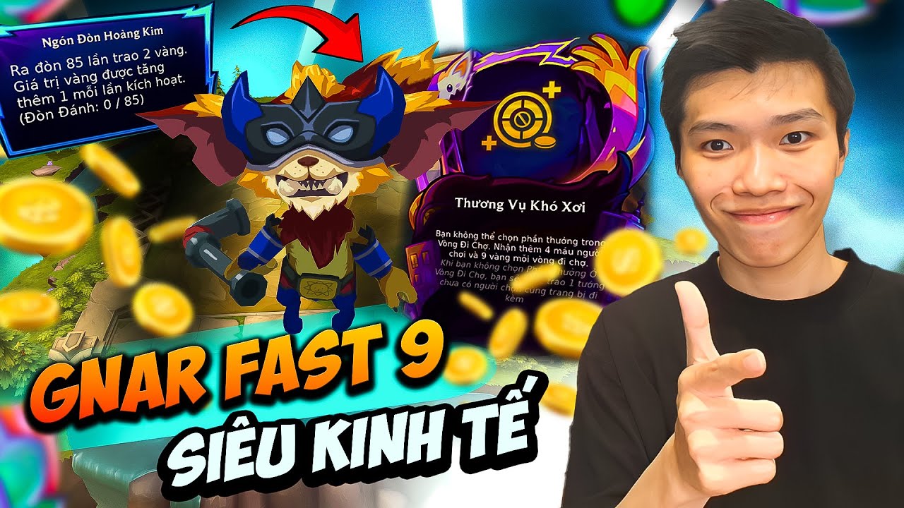 GNAR NGÓN ĐÒN HOÀNG KIM QUÁ LỖI FAST 9 XOAY EXODIA ĐẾN TỪ EM CHÈ