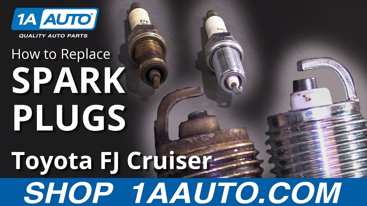 How to Replace Spark Plugs 07-14 Toyota FJ Cruiser