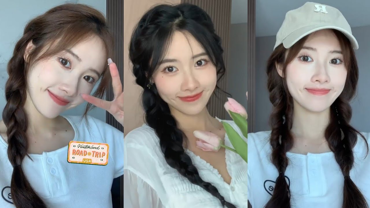 Cute🌼Cute Hairstyle Tutorial🌼Best Hairstyle🌼Korean Style for GIRLS
