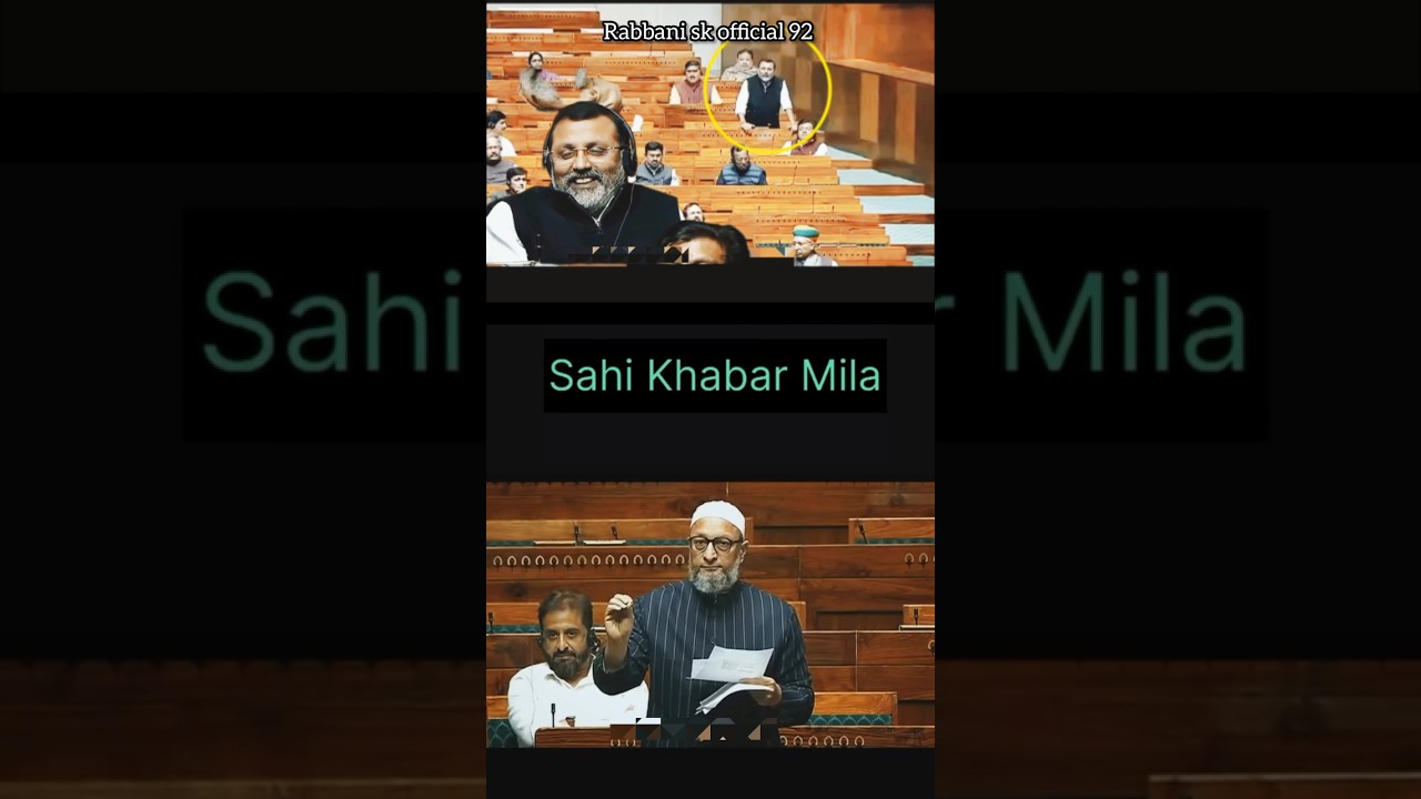 Asaduddin Owaisi Sahab On speak 🗣️ parliament 💸 #aimim #duet #viral #shorts #parliament
