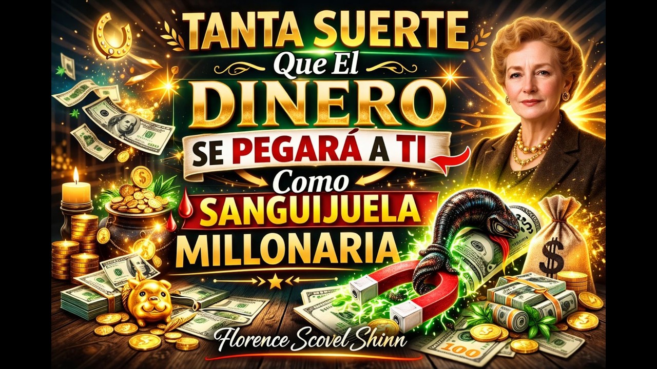 TANTA SUERTE Que El Dinero Se PEGARÁ A Ti Como SANGUIJUELA Millonaria
