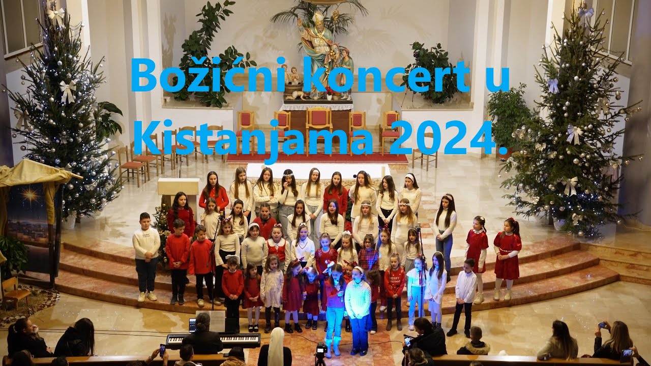 BOŽIĆNI KONCERT U KISTANJAMA 27.12.2024.