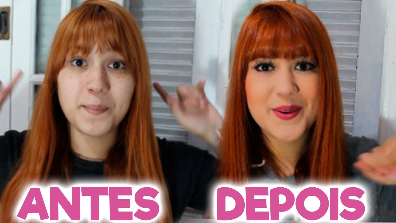 Pintando o cabelo RUIVO: IGORA 7-77 + 9-7 | Testando uma cor nova