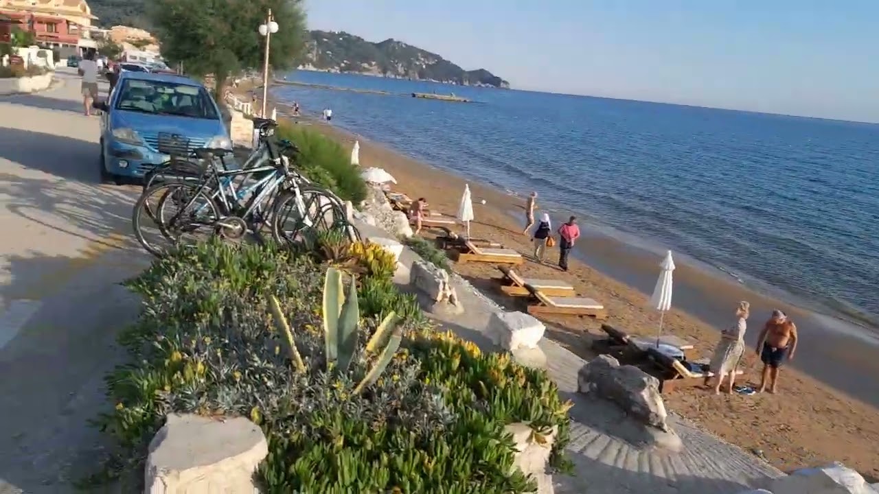 From Kaloudis Village Apartments in arillas to my favourite restaurant