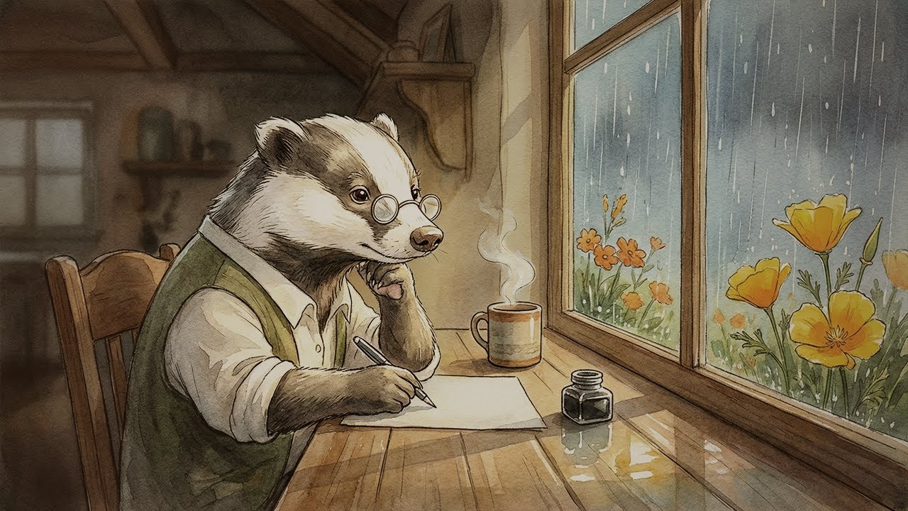 Rainy Garden Mist | Badger’s Ink | Slow Living | Celtic Folk