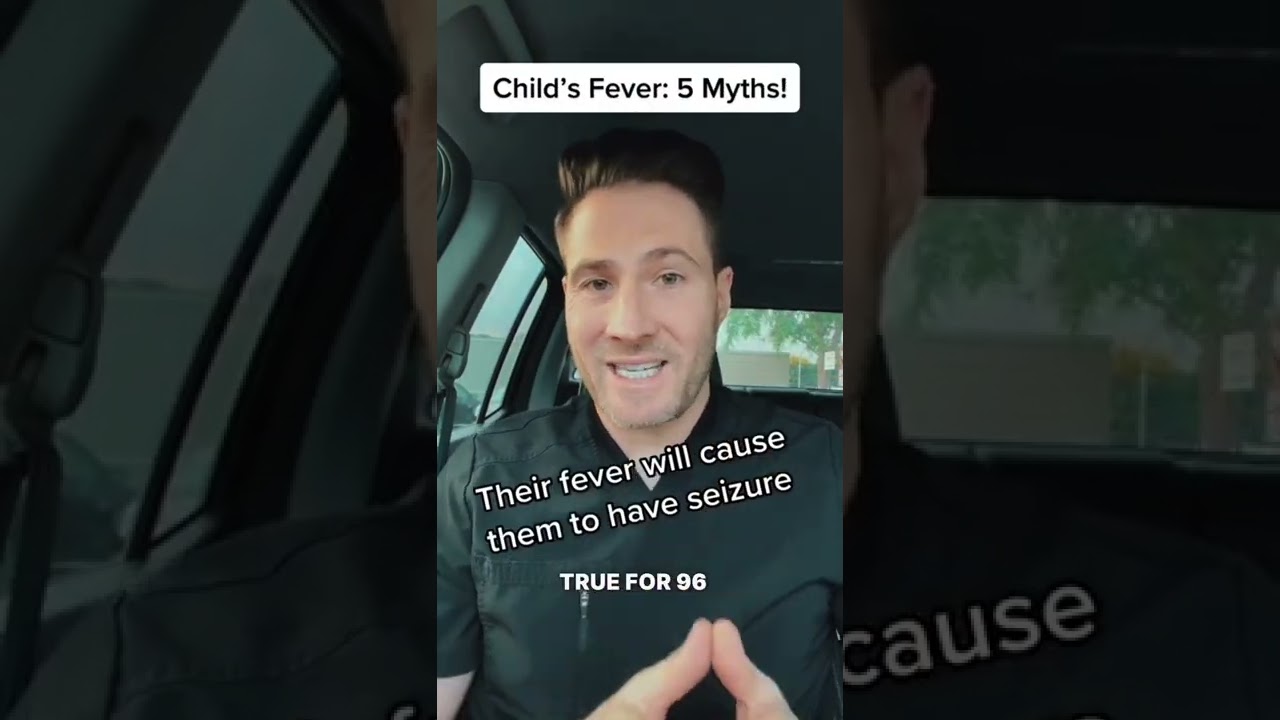 Fever - MYTHS and LIES! 🤒 #shorts