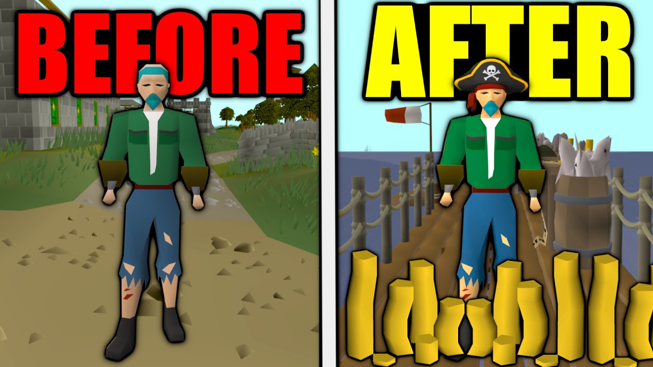 Как парусный спорт сделал меня богатым в OSRS