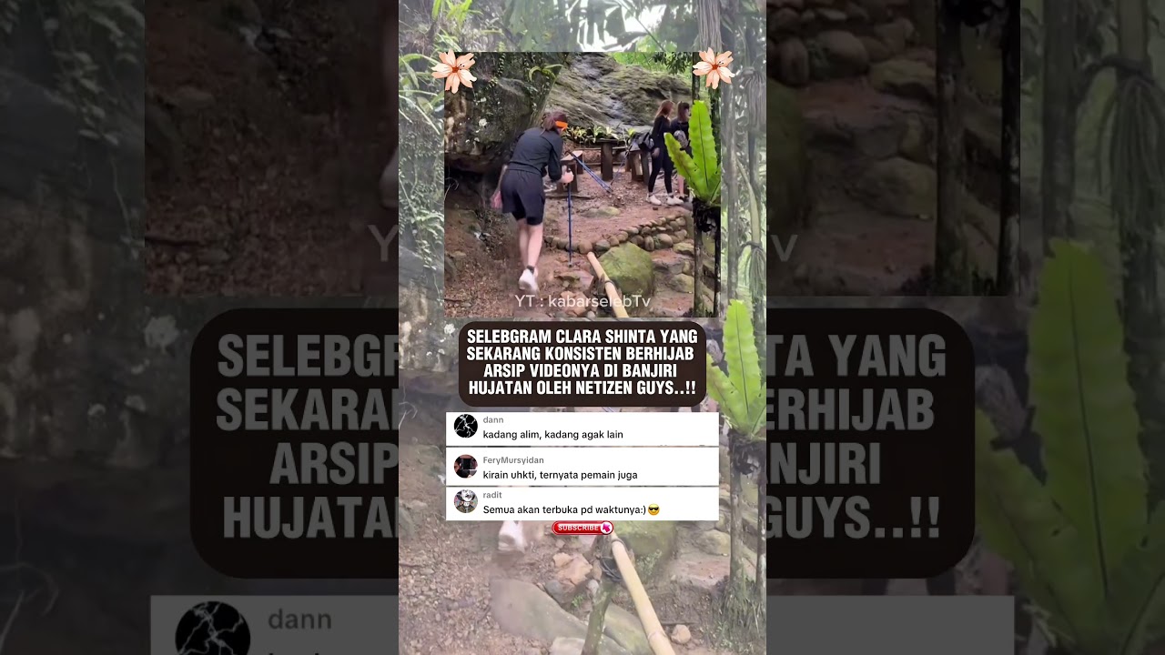 CLARA SHINTA DI HUJAT NETIZEN GARA GARA INI #clarashinta #selebgram #artis #viral #shorts #seleb