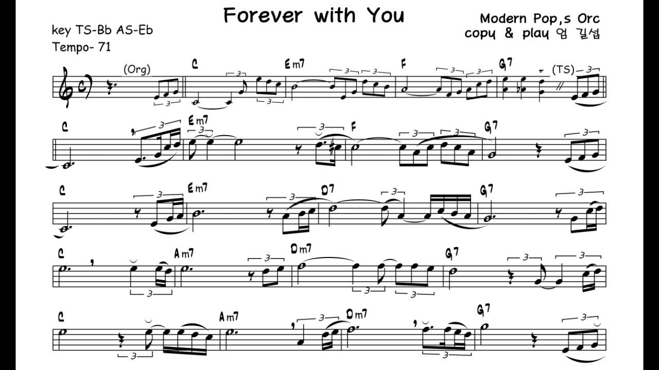 Forever With You 엄길섭 Um Kilsub Sheet 악보포함
