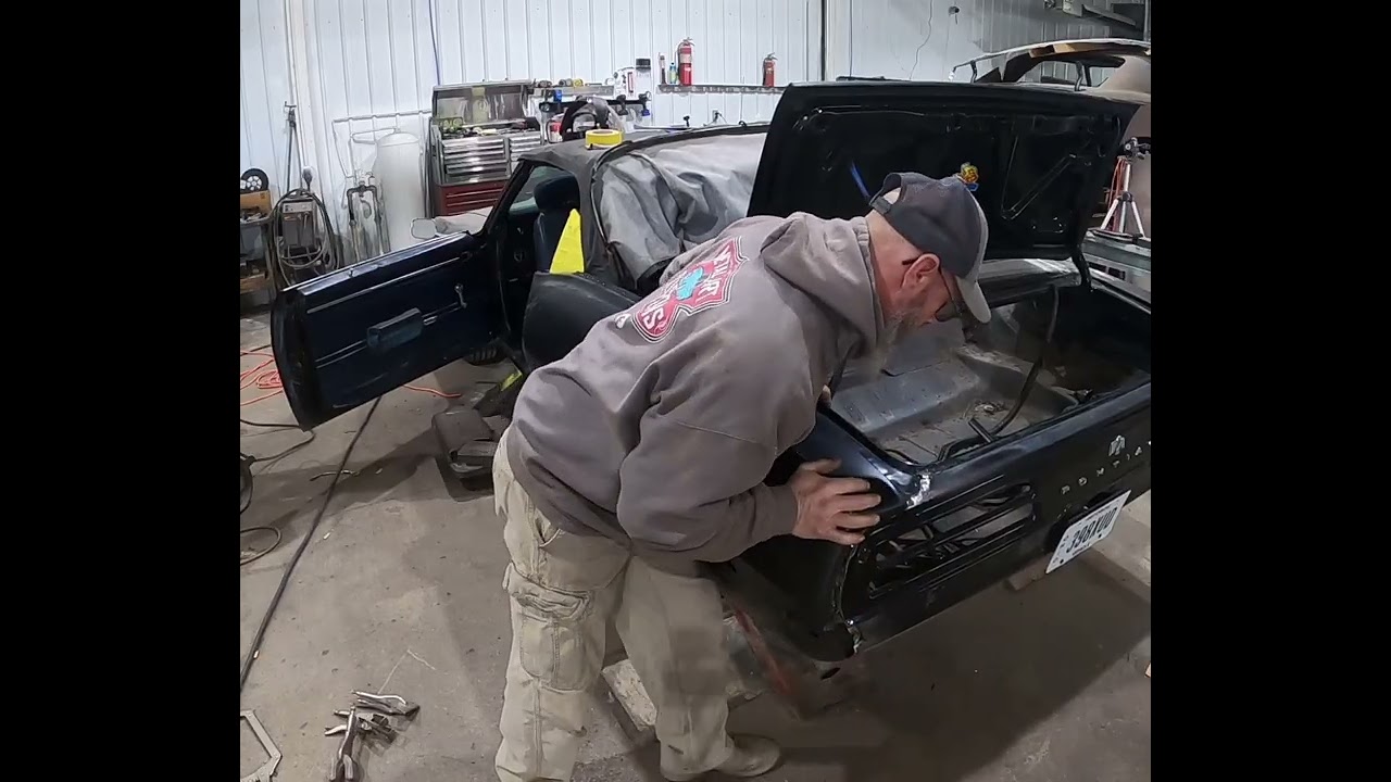 Driver 1/4 installed before the storm hit