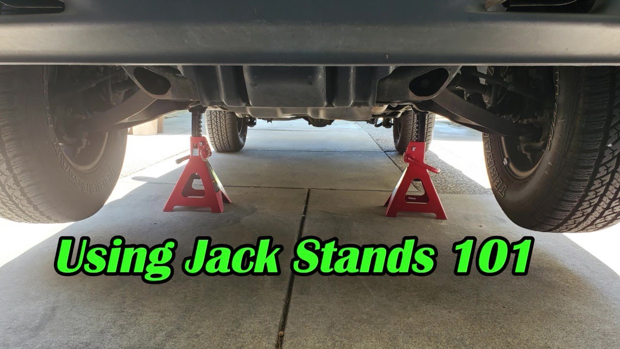 Jack Stands 101 for Beginners.