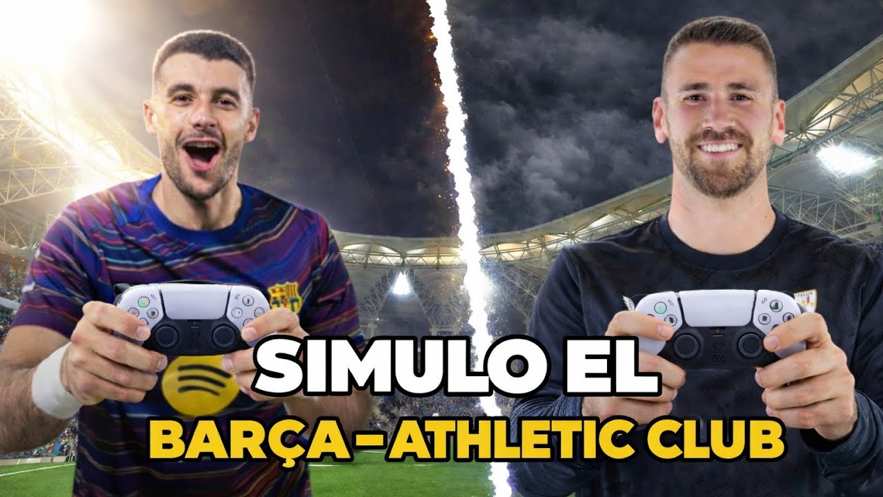 SIMULÉ el BARÇA-ATHLETIC CLUB de SUPERCOPA en EA FC 26 *hay prórroga*