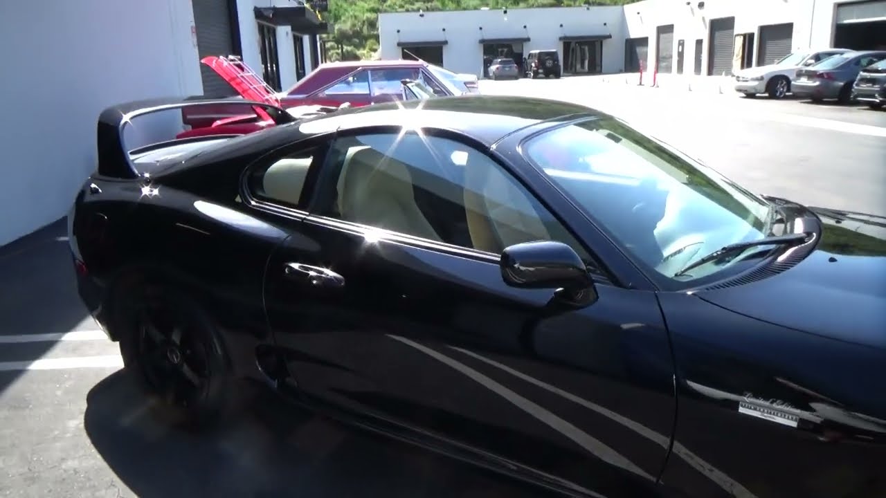 1997 Toyota Supra Twin Turbo 15th Anniversary Edition test drive at Laguna Classic Cars