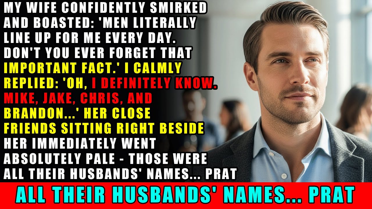 My Wife Friends Laughed at Her 'Joke'—Then Realized Their Husbands Were the Punchline