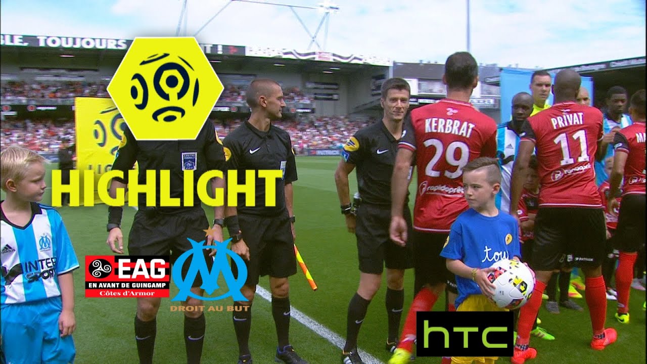 EA Guingamp - Olympique de Marseille (2-1) - Highlights - (EAG - OM) / 2016-17
