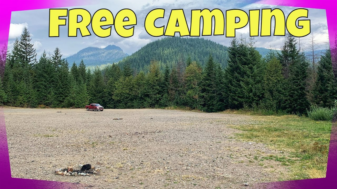 Free Dispersed Camping Mt Baker National Forest along NF-12