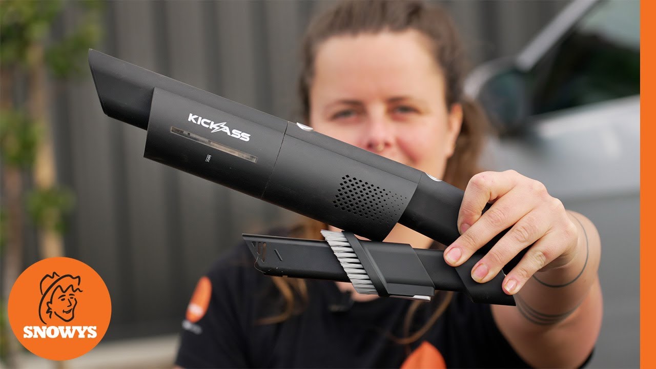KickAss Portable Vacuum Cleaner For Cars, Tents & Camping