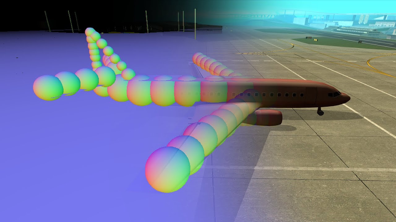 How does collision in GTA:SA look like?