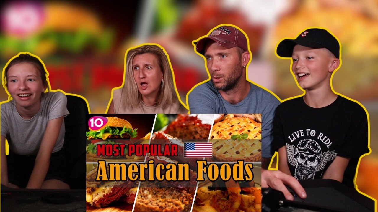 Graham Family Reacts To 10 Most Popular American Foods