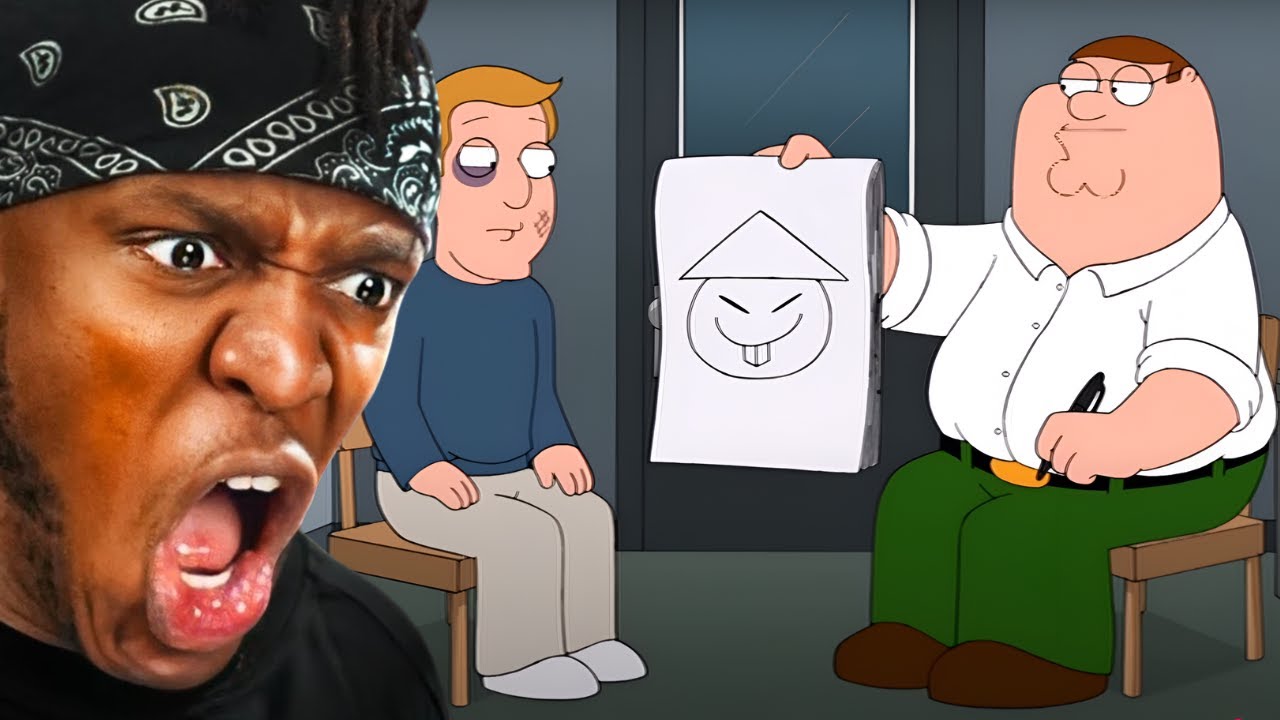 KSI Reacts To The Funniest Family Guy Moments 🤣