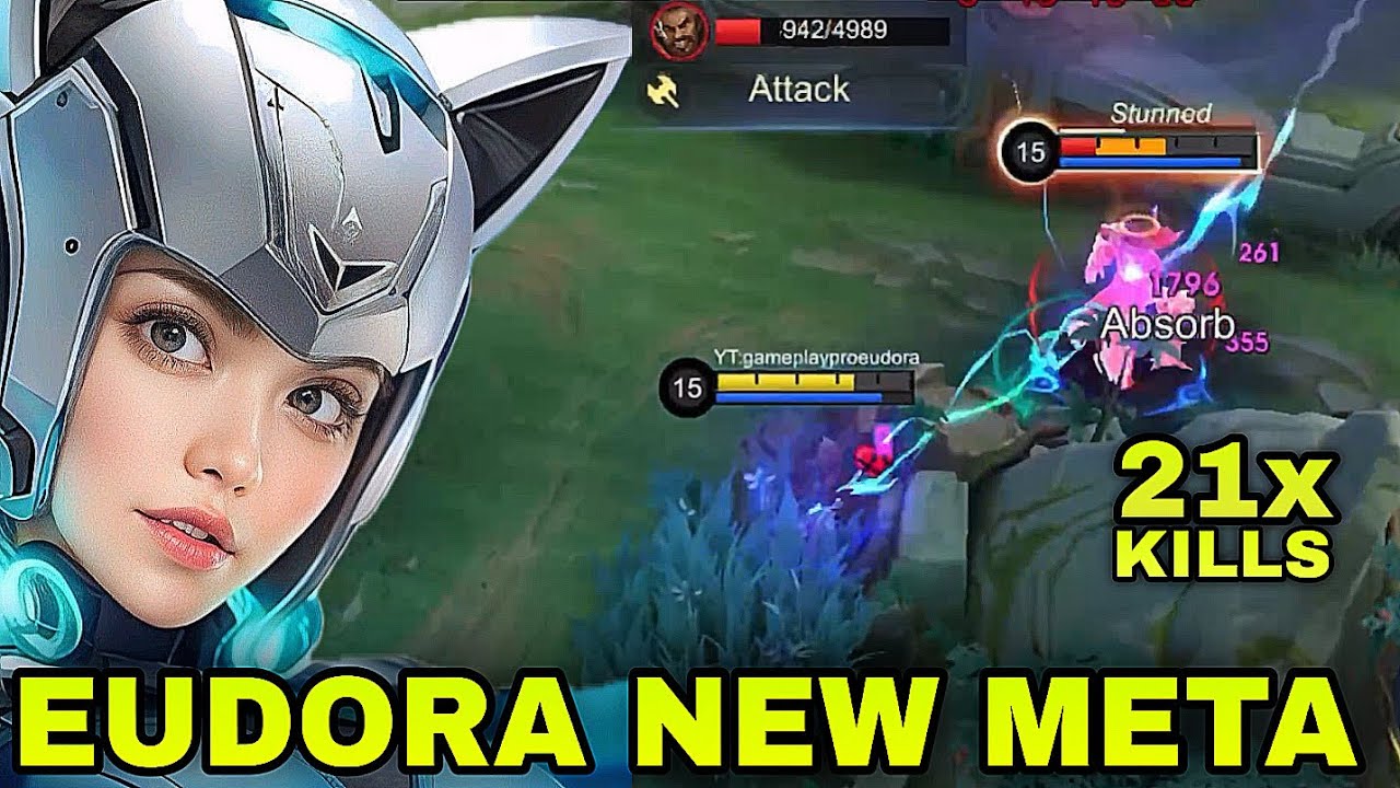 EUDORA BEST BUILD 2025 | TOP 1 GLOBAL EUDORA ~ MLBB