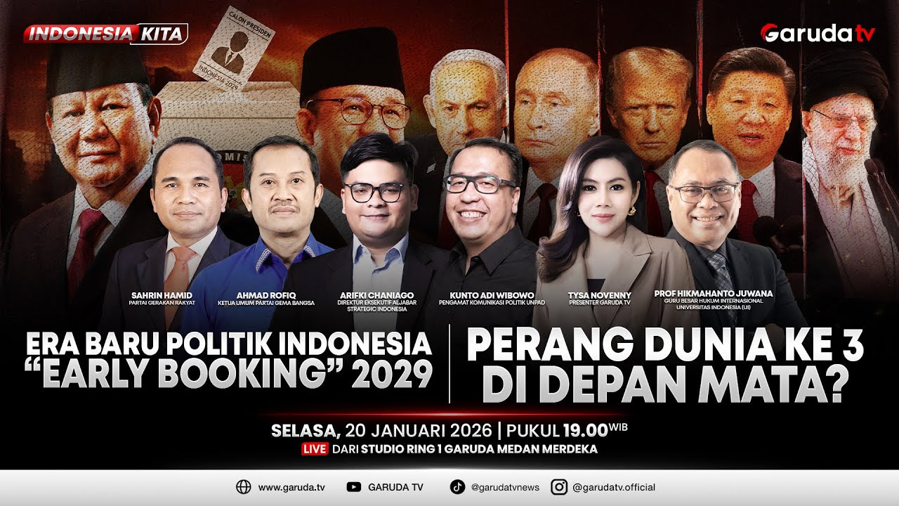Era Baru Politik Indonesia “Early Booking” 2029 