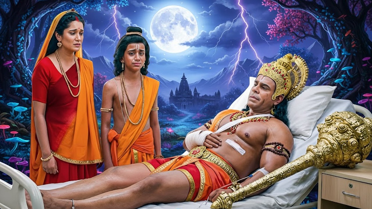 लव-कुश के हमले से घायल हुए हनुमान जी | Shrimad Ramayan | #ram #ramayan