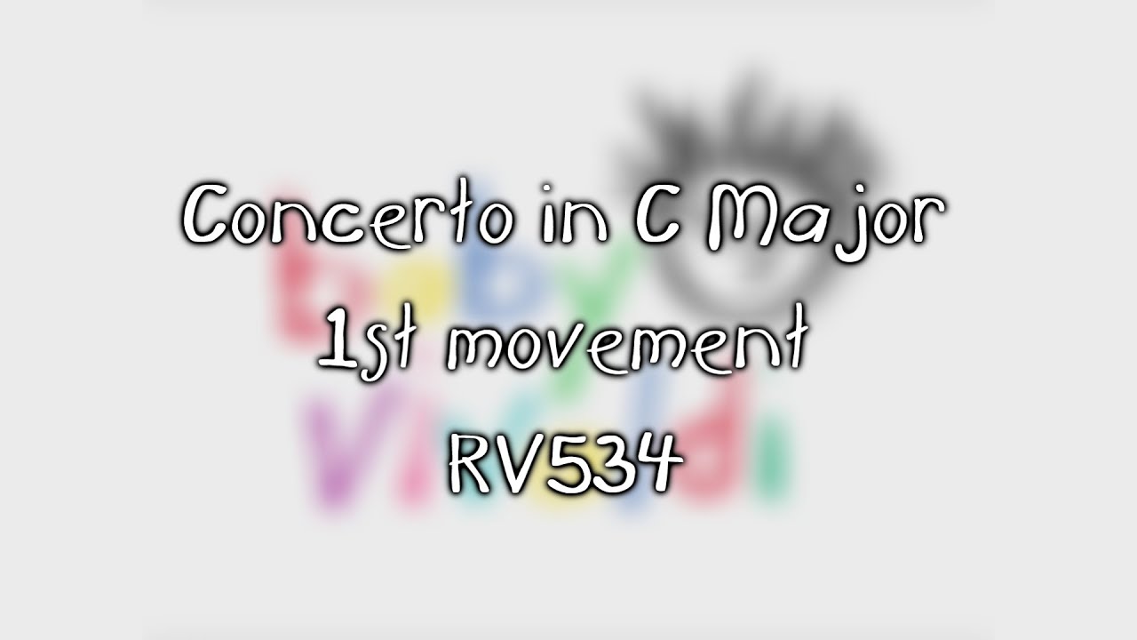 BEMC: Concerto in C Major, RV534, 1st movement by Antonio Vivaldi