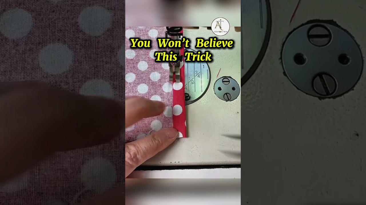 Amazing Simple Sewing Trick (So Easy)