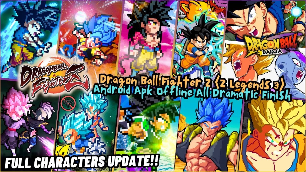 RELEASE UPDATE‼️ Z LEGENDS 3 Dragon Ball Fighter Z Pixel Mobile Android OFFLINE | BEST ANIMATION💯🔥