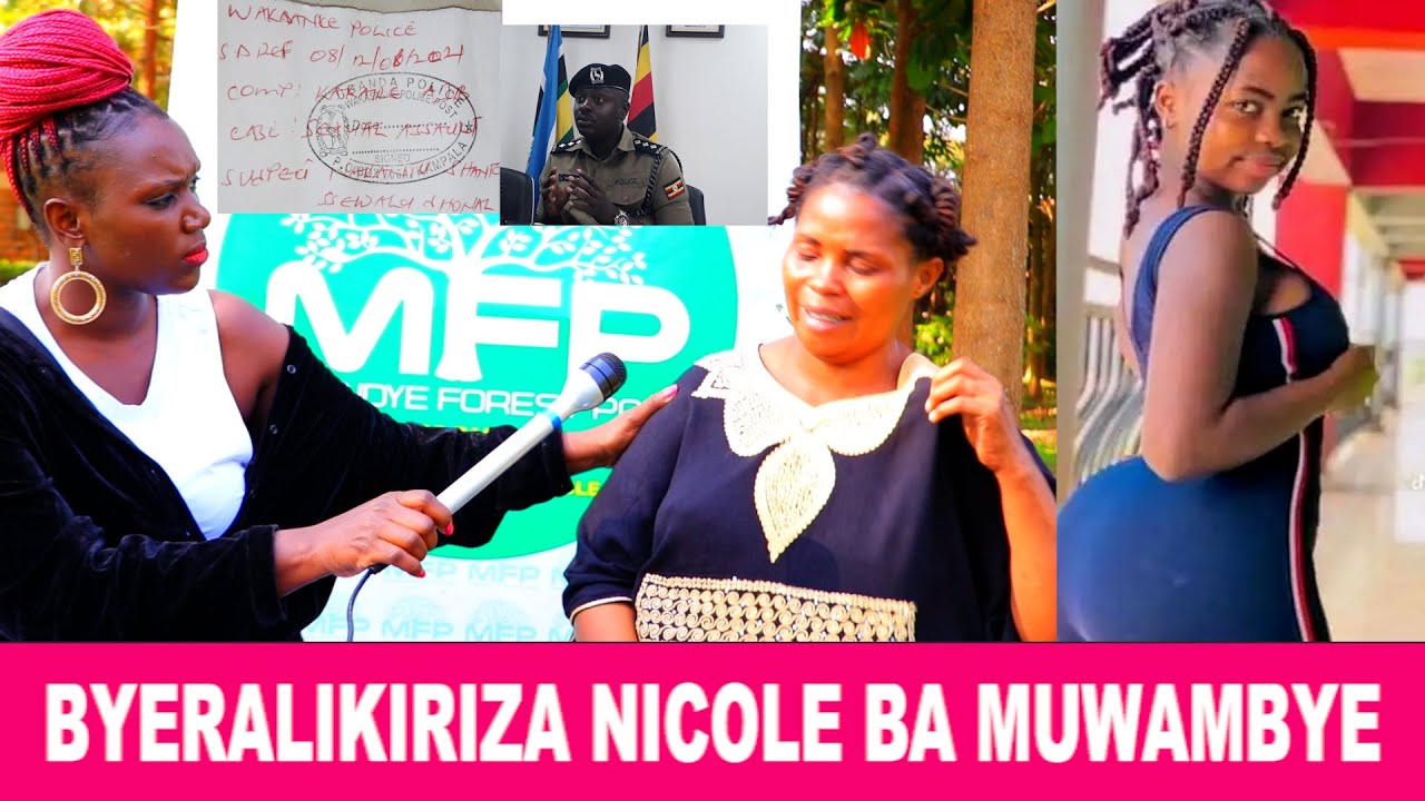 MAAMA NICOLE AMAZIGA GAMUYISEEMU EBIFANANYI YASOOKA BIWEREZA NZE AYOGEDE EBYAMA POLICE EBIYINGIDEMU