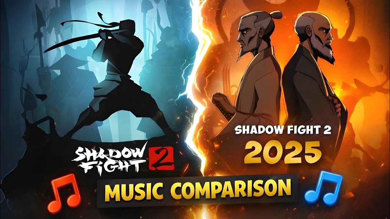 Comparison Between New and Old Soundtracks in Shadow Fight 2